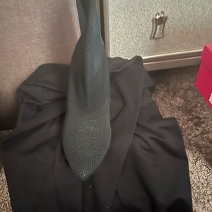 Sweater Stiletto Booties